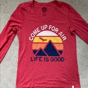 Life Is Good Long sleeve shirt with graphic